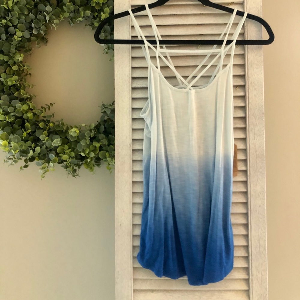 Blue Ombré Tank